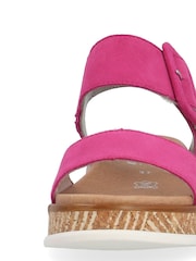 Rieker Womens Evolution Bur Fastener Sandals - Image 6 of 10