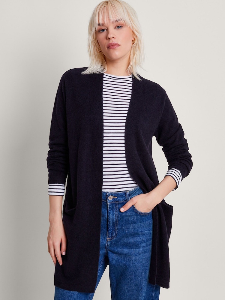 Monsoon Lenny Longline pletena jopa - Slika 1 iz 4