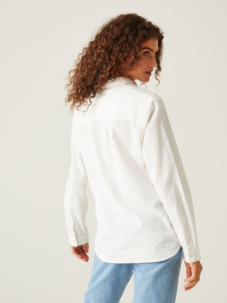 Regatta Cream Primevere Long Sleeve Shirt - Image 2 of 7