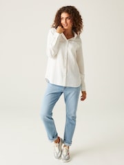 Regatta Cream Primevere Long Sleeve Shirt - Image 3 of 7