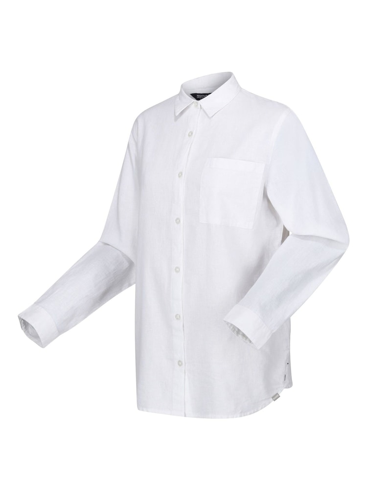Regatta Cream Primevere Long Sleeve Shirt - Image 7 of 7