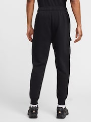 Nike Black Air Fleece Cargo Joggers - Image 2 of 7