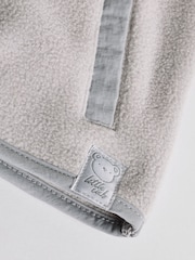 Grey Baby Micro Fleece Jacket (0mths-2yrs) - Image 6 of 6