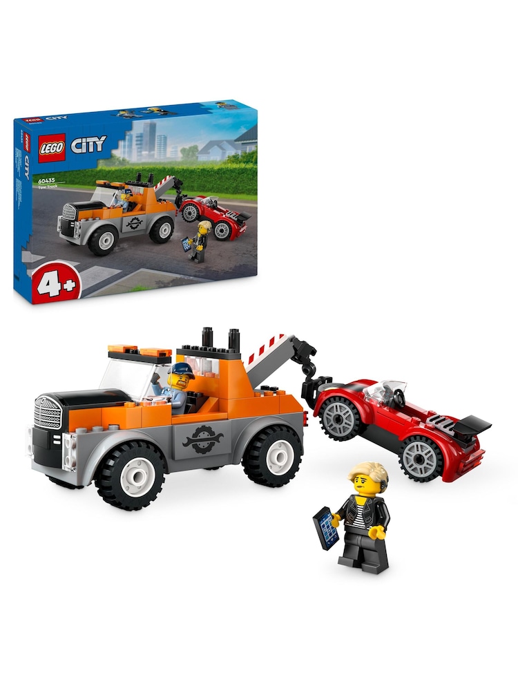 LEGO City Tow Truck and Sports Car Repair Toy - Image 1 of 9
