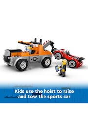 LEGO City Tow Truck and Sports Car Repair Toy - Image 4 of 9