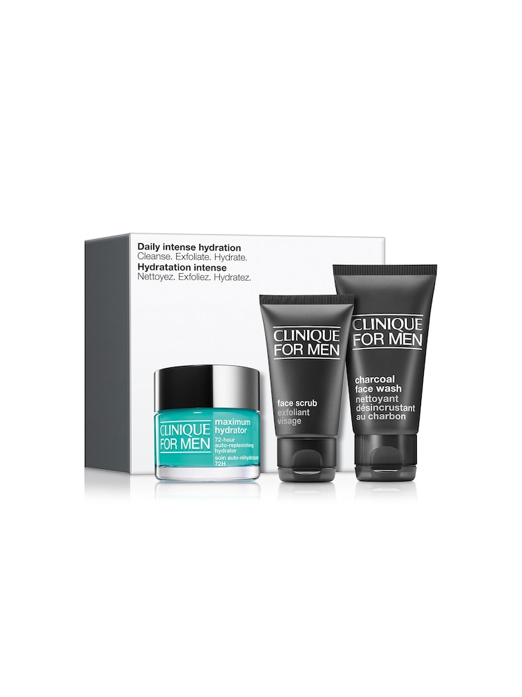 Clinique For Men Daily Intense Hydration: Skincare Gift Set (worth £53) - Image 1 of 4