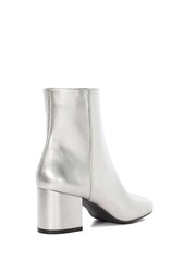 Dune London Silver Ottack Low Block Heel Boots - Image 10 of 11