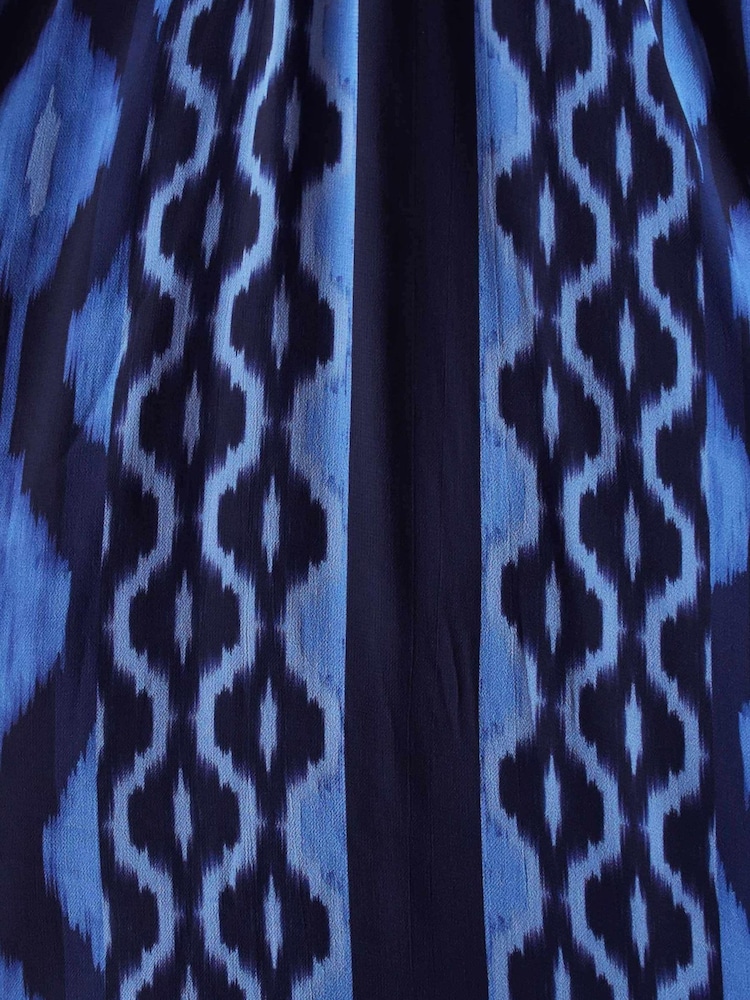 Live Unlimited – Maxi-Kaftan mit Ikat-Print, Curve - Bild 8 von 8