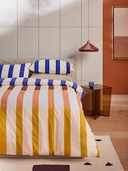 MADE.COM Multi Terri 180 Thread Count Duvet Cover and Pillowcase Set - Image 1 of 4