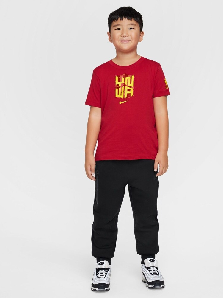 Nike Red Liverpool FC You'll Never Walk Alone T-Shirt - Image 6 of 6