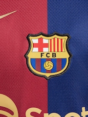 Nike Jr. FC Barcelona 24/25 Hjem / Til boligen Stadium Football Skjorter - Image 11 of 13