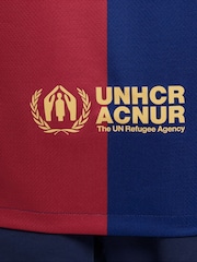 Nike Jr. FC Barcelona 24/25 Hjem / Til boligen Stadium Football Skjorter - Image 13 of 13