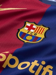 Nike Jr. FC Barcelona 24/25 Hjem / Til boligen Stadium Football Skjorter - Image 9 of 13