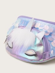 Monsoon Purple Jazzy Unicorn Bumbag - Image 2 of 2