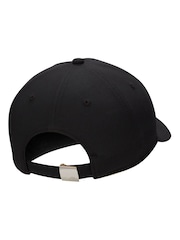 Nike Black Dri-FIT Club Structured Metal Logo Cap - Image 2 of 2