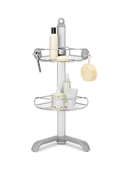 simplehuman Silver Corner Shower Caddy - Image 3 of 4