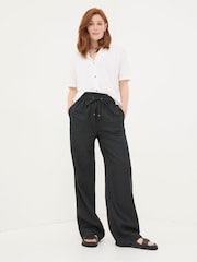 FatFace White Linen Shirt - Image 3 of 5