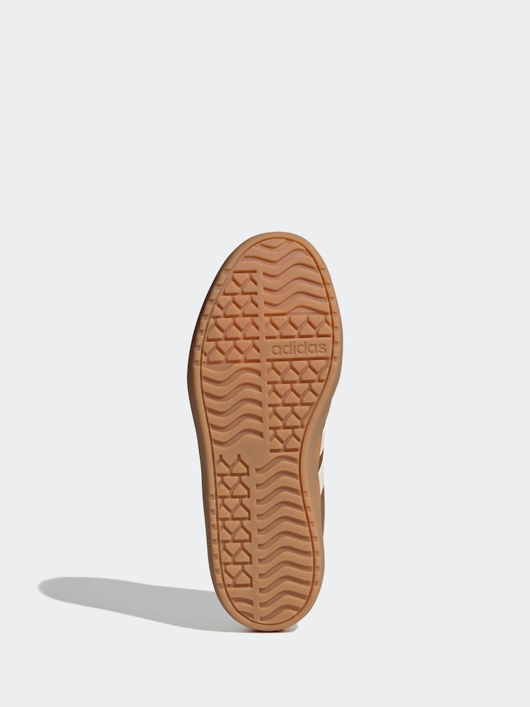 Maro/Alb - Pantofi sport adidas VL Court Bold - Image 6 of 8