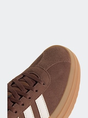 adidas Brown/White VL Court Bold Trainers - Image 7 of 8