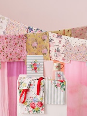 Cath Kidston Green Feels Like Home 4 Pack Tea 100% Cotton Towels Set - Image 2 of 2