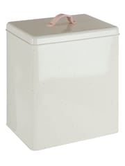Maison by Premier Silver Sweet Heart Bread Bin - Image 2 of 4