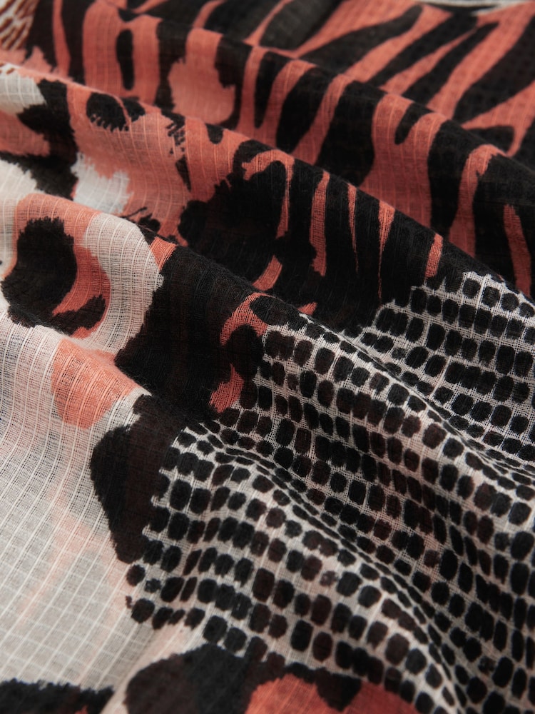 Estampado animal - Fular ligero - Imagen 3 de 3