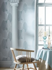 Graham & Brown Grey Scandiscape Wallpaper - Image 1 of 3