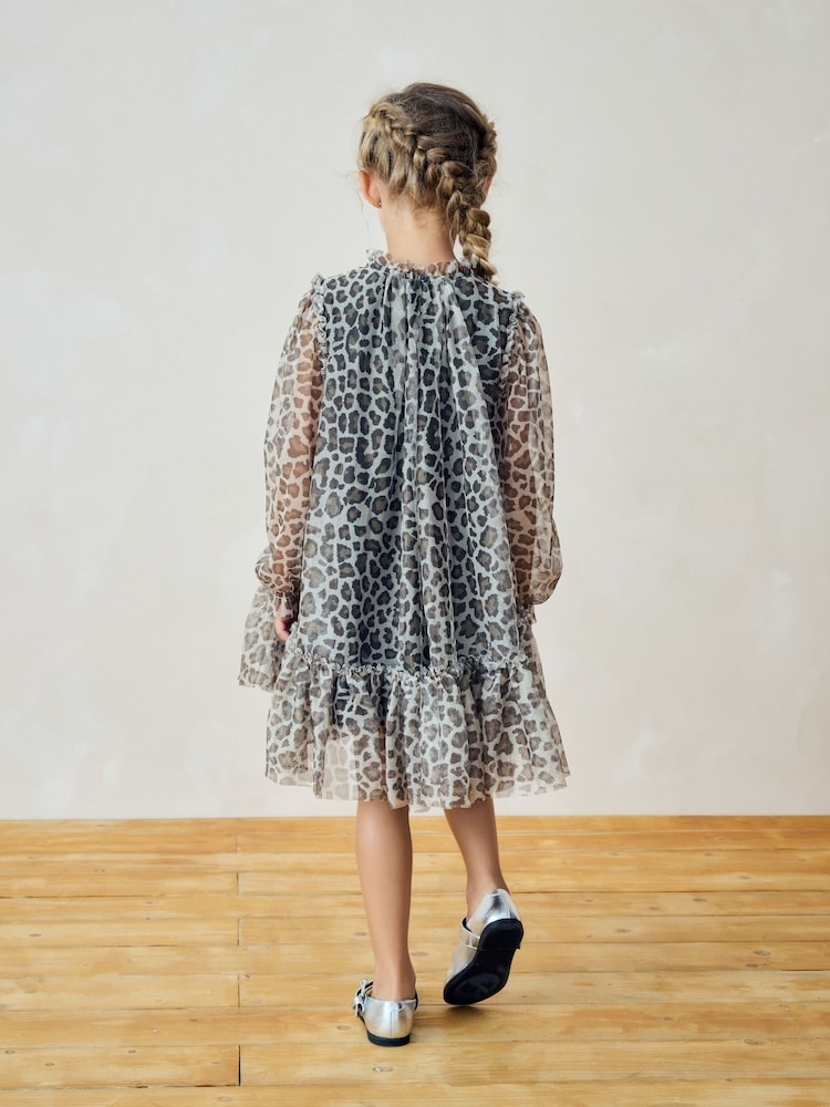 Animal - Langarmkleid aus Netzstoff (3–16 J.) - Bild 4 von 4 Animal - Langarmkleid aus Netzstoff (3–16 J.) - Bild 4 von 4