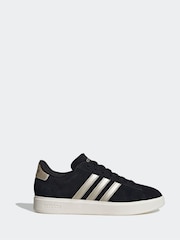 adidas Black/Pewter Grand Court 2.0 Trainers - Image 1 of 8