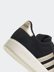 adidas Black/Pewter Grand Court 2.0 Trainers - Image 5 of 8