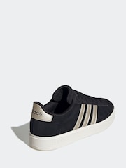 adidas Black/Pewter Grand Court 2.0 Trainers - Image 8 of 8