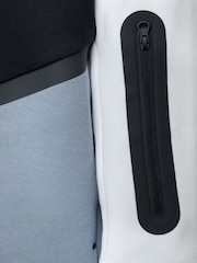 Nike Black/White Gold BeigeWhite Tech Fleece Zip Up Hoodie - Image 5 of 8