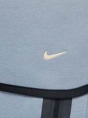 Nike Black/White Gold BeigeWhite Tech Fleece Zip Up Hoodie - Image 6 of 8