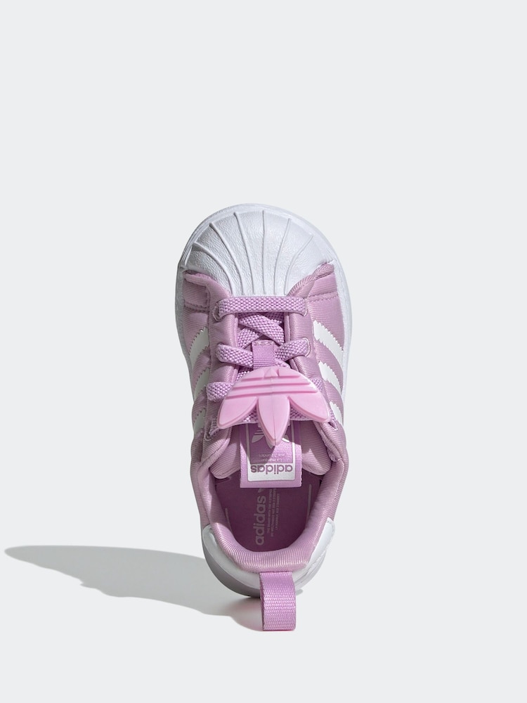 Buy adidas Originals Lilac Purple Superstar 360 Comfort Closure