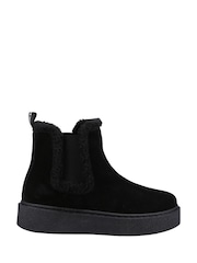 Negru - Hush Puppies Bella Ankle Cizme - Image 4 of 4