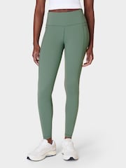 Прохладный лесной зеленый - Леггинсы Sweaty Betty Core Workout - Image 1 of 11