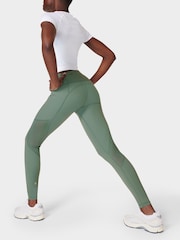 Прохладный лесной зеленый - Леггинсы Sweaty Betty Core Workout - Image 4 of 11