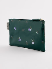 Зеленый - Cath Kidston Zip-Up 100% Cotton Purse - Image 2 of 5