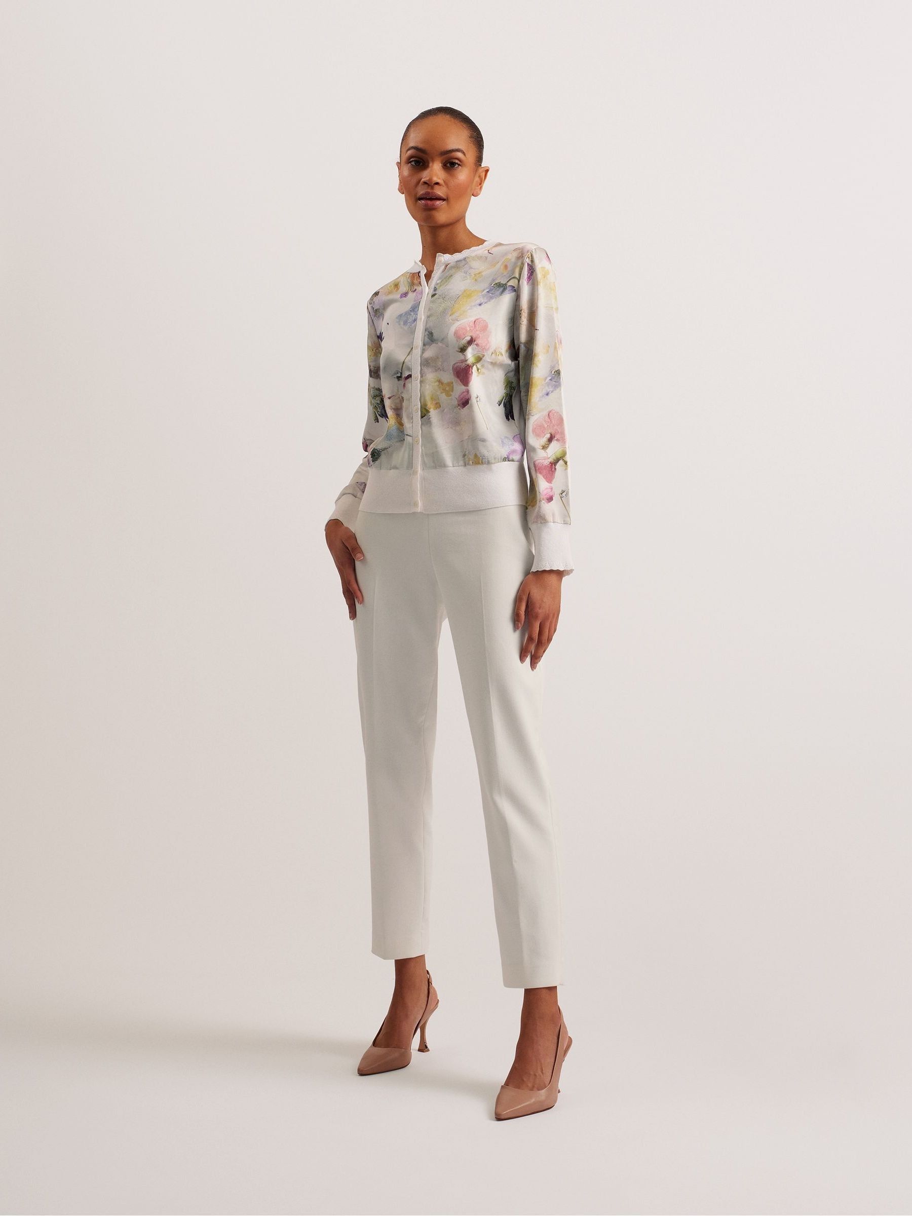 Ted baker white cardigan on sale
