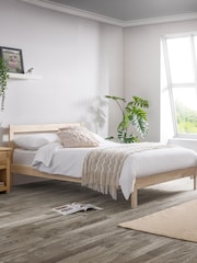 Julian Bowen Unfinished Pine Sami Wooden Bed - Image 1 of 6