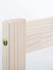 Julian Bowen Unfinished Pine Sami Wooden Bed - Image 4 of 6