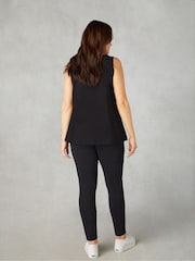 Live Unlimited Black Curve Petite Jersey Regular Length Leggings - Image 2 of 5
