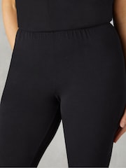 Live Unlimited Black Curve Petite Jersey Regular Length Leggings - Image 3 of 5