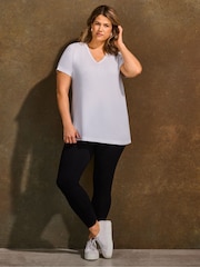 Live Unlimited Curve Petite, טייץ' מבד ג'רזי בגזרה רגילה - תמונה 6 מתוך 8