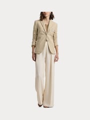 Lauren Ralph Lauren Anfisa Crest Logo Blazer Jacket - Image 9 of 10