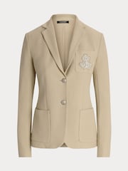 Lauren Ralph Lauren Anfisa Crest Logo Blazer Jacket - Image 10 of 10