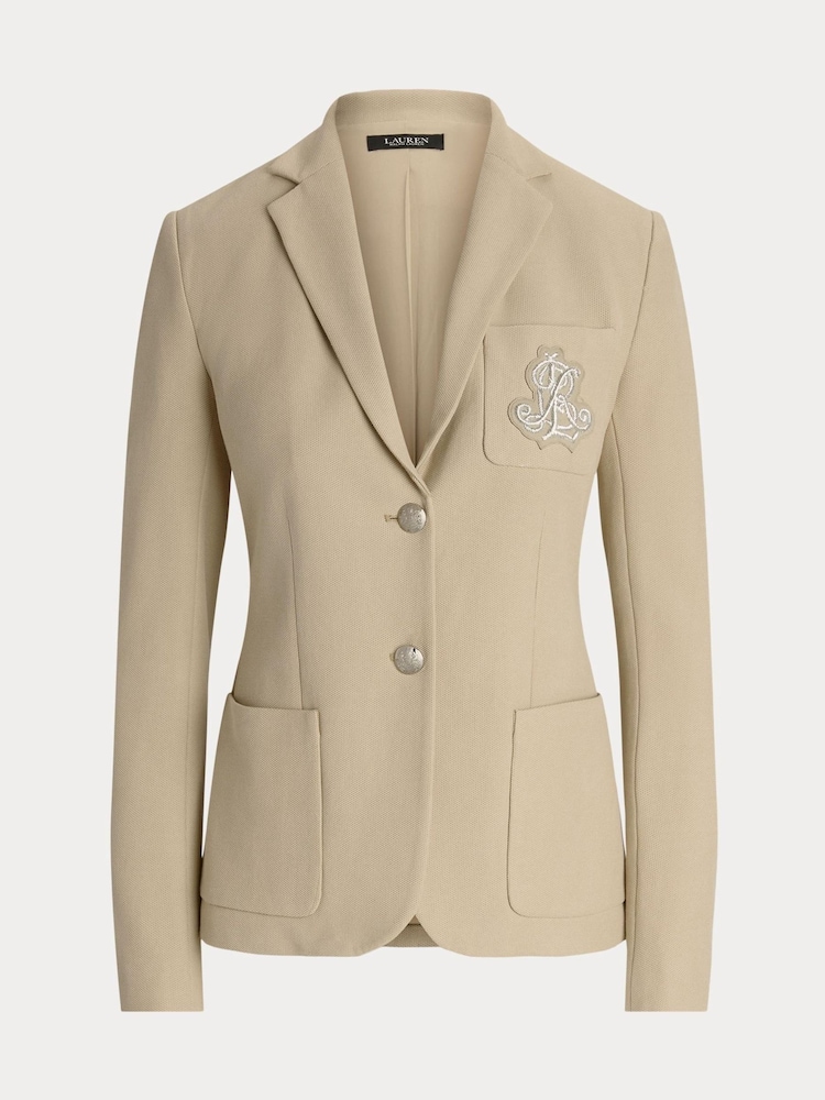 Lauren Ralph Lauren Anfisa Crest Logo Blazer Jacket - Image 10 of 10