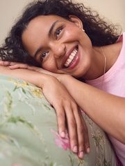 كحلي Josette - طقم بيجامة جيرسيه من القطن 100% من Laura Ashley - صورة 6 من 6