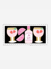 Biscuiteers Pink Gin Letterbox Biscuits - Image 2 of 2