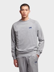 Penfield Grey Mens Relaxed Fit 100% Cotton Original Logo Sweatshirt - Image 1 of 6